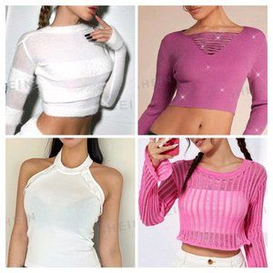 NWT Shein 4 Shirt bundle